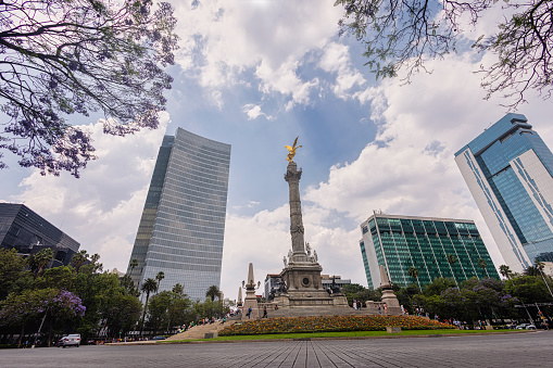 Mexico City. El angel de la independencia.