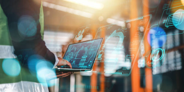 istock iot, technology, industrial, engineer, screen, control, innovation, manufacture, futuristic. 1496158522
