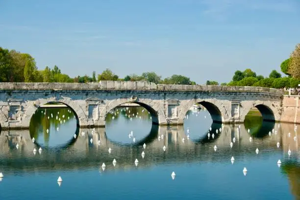 Roman bridge in Rimini