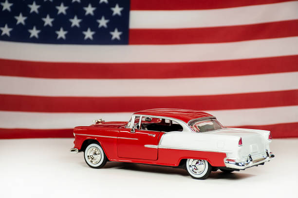 airbrush of the american flag on a car. the black and white dust is airbrushed too... no artifacts :-)