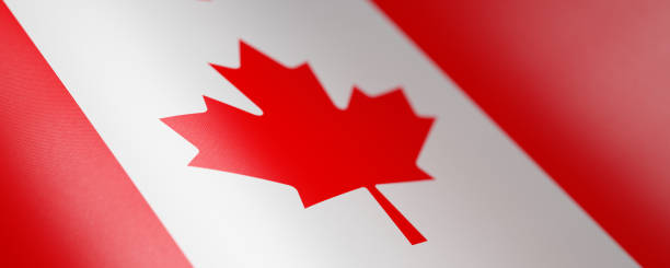istock The national flag of Canada 1496160393