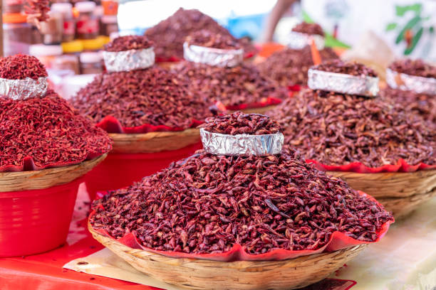istock Chapulines, Mexican food. 1496161123