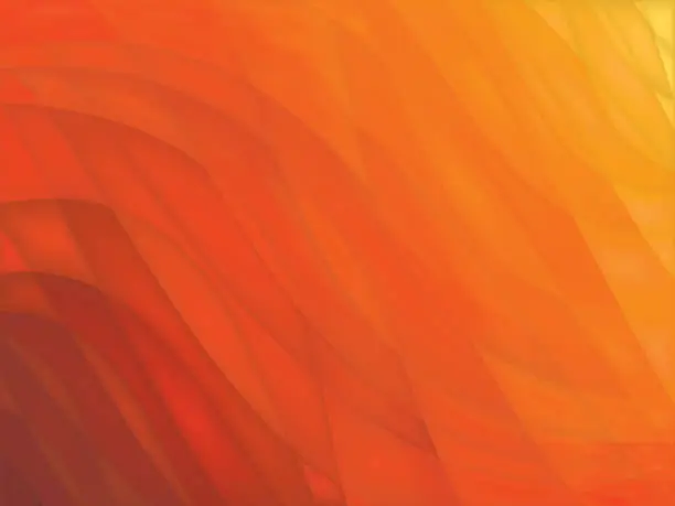 Vector illustration of Abstract orange background.