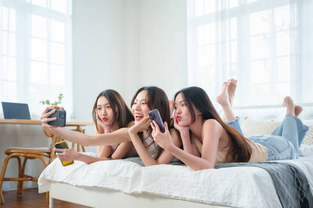 istock Asian Chinese Women taking a selfie 1496169349