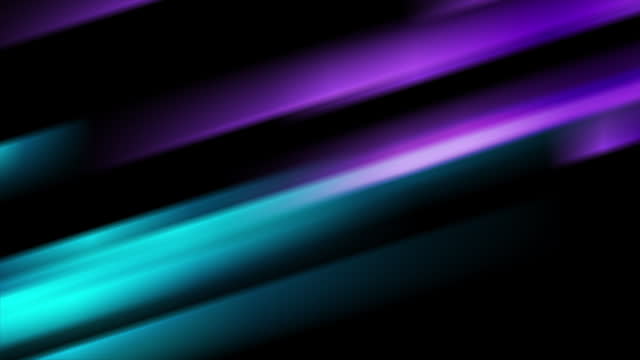 Blue violet smooth glowing stripes abstract hi-tech motion background