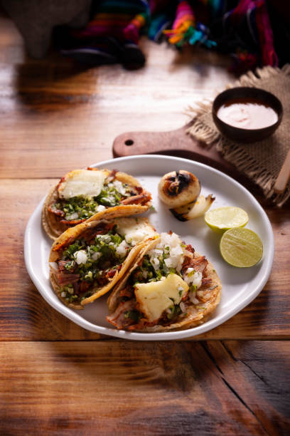 istock Tacos al Pastor mexican food 1496179614