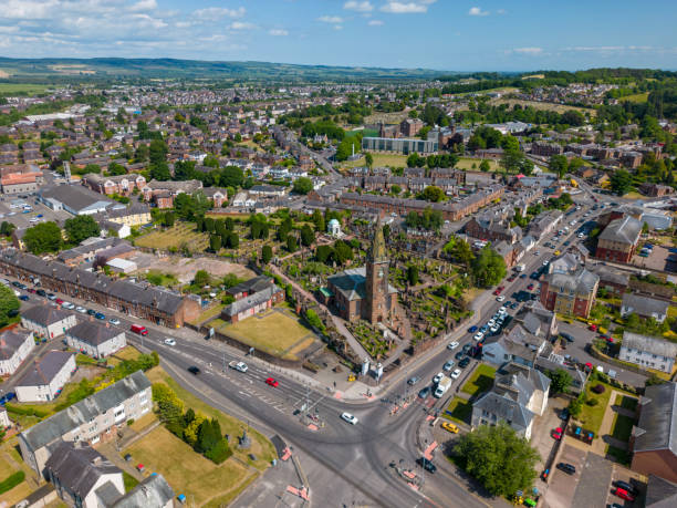 istock Church in Dumfries Scotland 1496180099