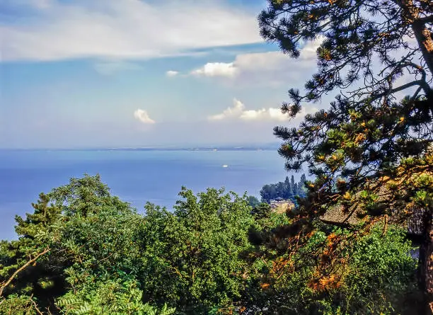 View of the Lake Balaton in Hungary