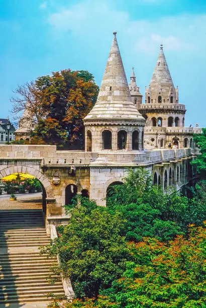 Fisherman's  Bastion  in Budapest, Hungary