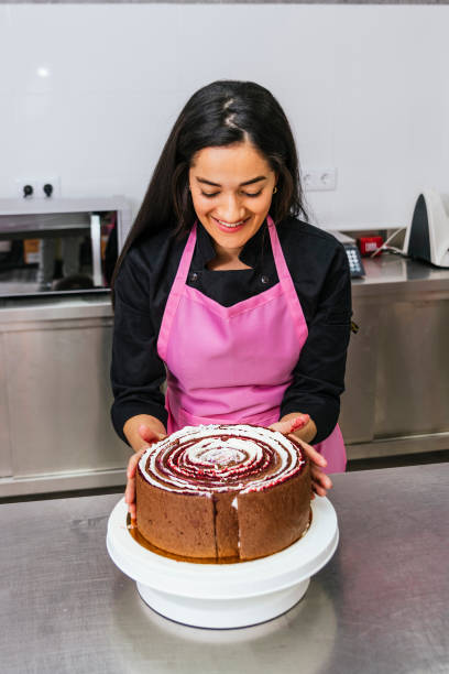 istock Colombian Flair: Pastry Chefs Showcase their Skills in Professional Bakery 1496188383