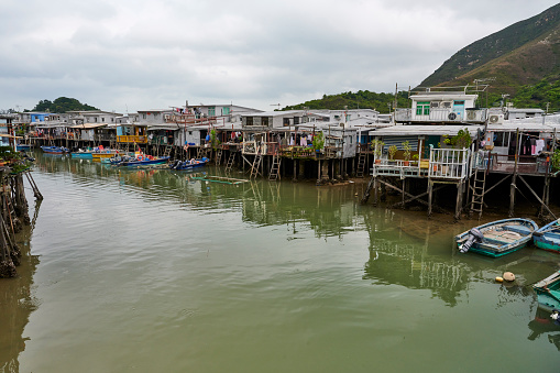 Fishing village of Bang Bao, Koh Chang Island, Thailand.