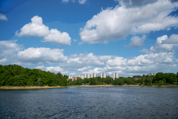 istock View  from the Bergian garden on lake Brunnsviken 1496202771
