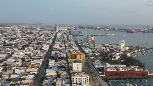 Panorama of the Port of Veracruz