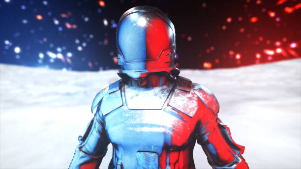 istock A Stellar Journey with an Innovative Astronaut, Donned in Cutting-Edge Space Attire, Ventures into the Vast Expanse of the Cosmos. Breathtaking High-Fidelity Visuals. 1496214120
