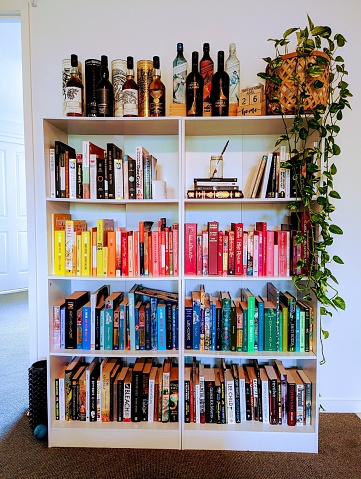 Colourful Bookshelf