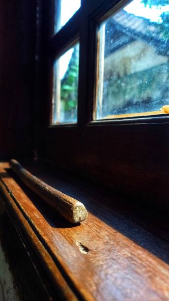 istock Windows made of wood 1496224035
