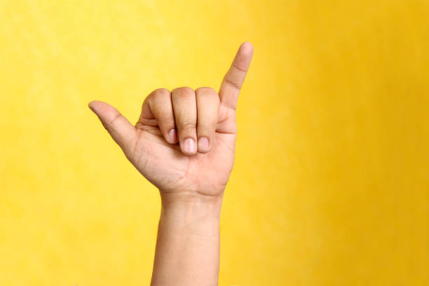 istock Hands of a Latino man makes sign language, expression and gesture-spatial configuration and visual perception with which deaf people establish a channel of communication 1496233683