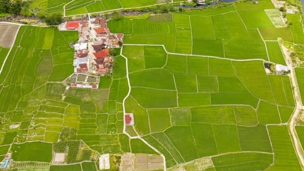 istock Farmland view from the top. Sumatra, Indonesia. 1496235296