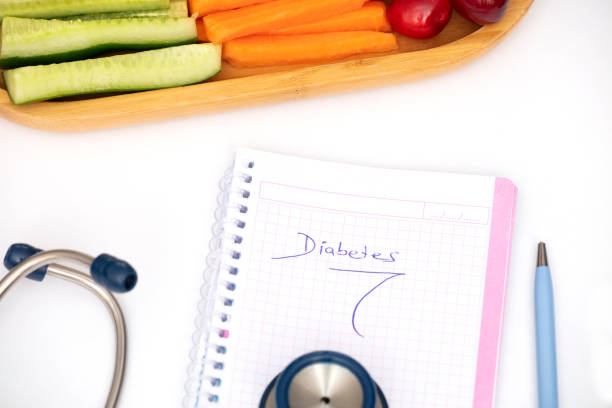 istock Stethoscope and blood glucose meter sets 1496247092