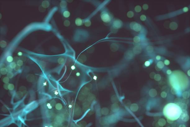 istock Abstract medical concept electrical signals of the nervous system 1496248802