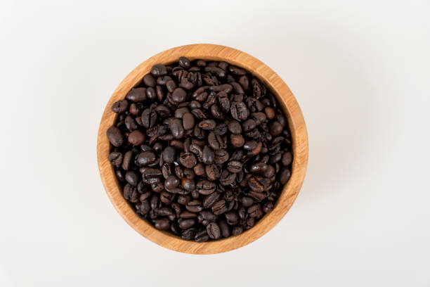 istock top view of coffee beans on white table 1496266561