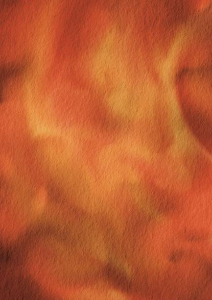 istock Red , yellow and brown abstract frame background illustration for decoration on hot temperature and Autumn seasonal concept. 1496268673