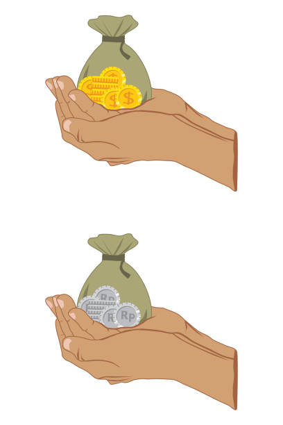 istock illustration of hand receiving money 1496268810