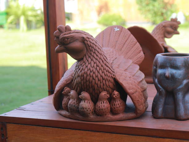 istock Artistic Masterpieces: Captivating Clay Animal Sculptures 1496268829