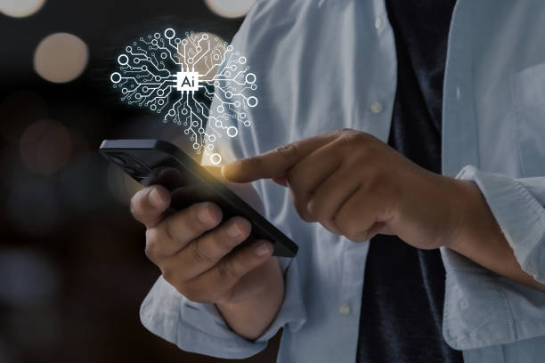 istock Business connection technology AI (artificial intelligence) learning Internet of Things (IoT): online smart network digital 1496301451
