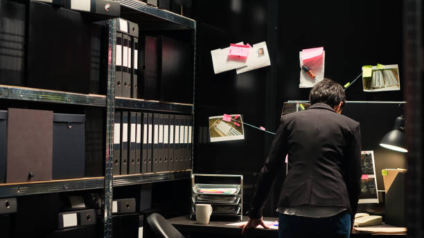 istock Private investigator working on crime 1496304669