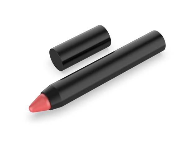 istock Lipstick pencil color blank template. 1496309776
