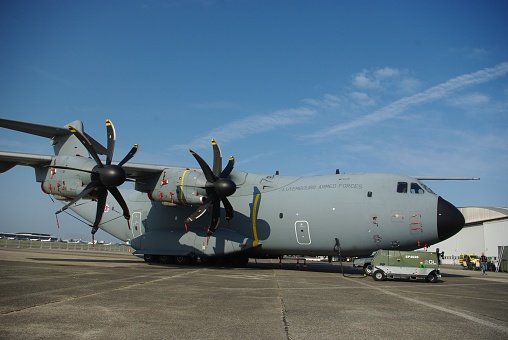 Front view of a Hercules C130.