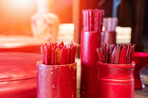 Chi-Chi Sticks. Chinese daily fortune teller oldest known method of fortune telling in the world by shaking a box full of bamboo sticks numbered would then be fortune.