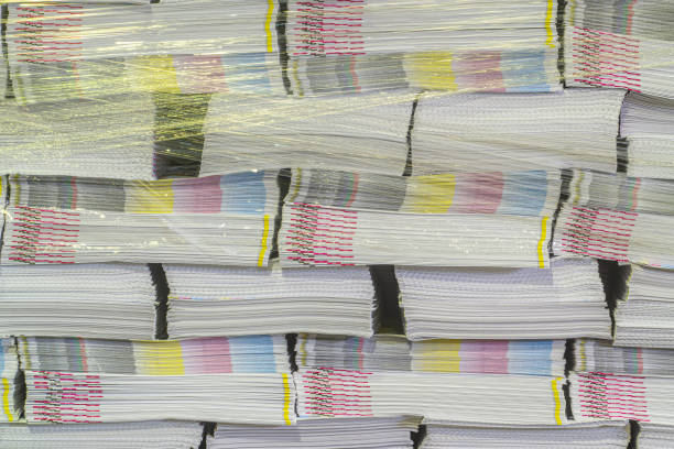 istock Finished printing materials waiting to be distributed to the customers. 1496321008