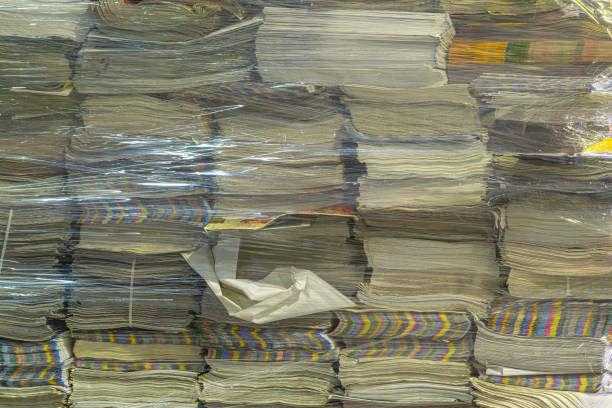 Finished printing materials waiting to be distributed to the customers