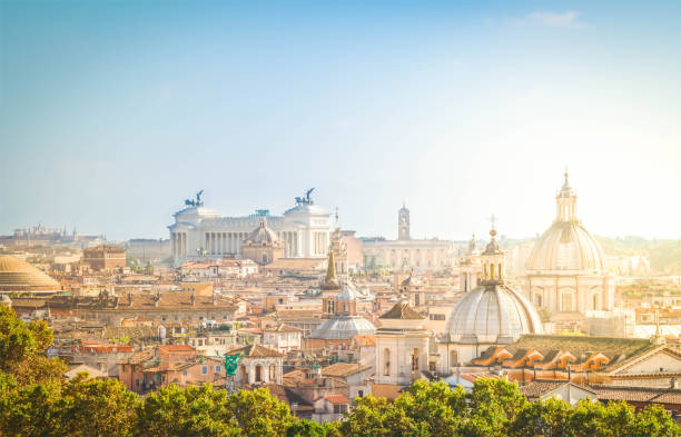 istock skyline of Rome, Italy 1496321671