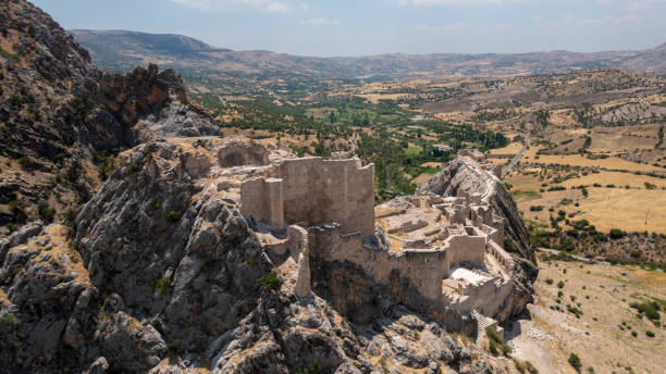 istock Aerial view of Kahta Castle. 1496323906