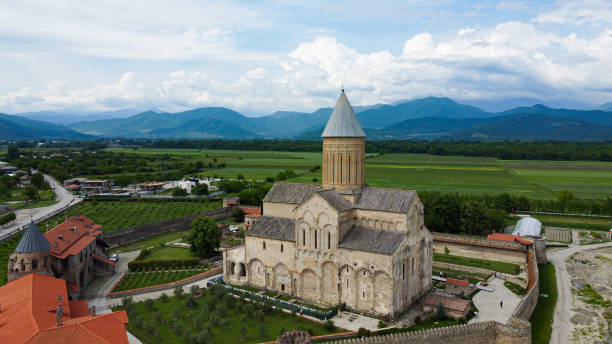 istock Georgian Church, Badagoni, winery 1496324726