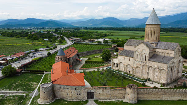 istock Georgian Church, Badagoni, winery 1496324734