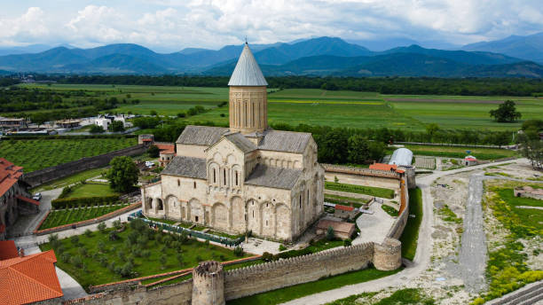 istock Georgian Church, Badagoni, winery 1496324738