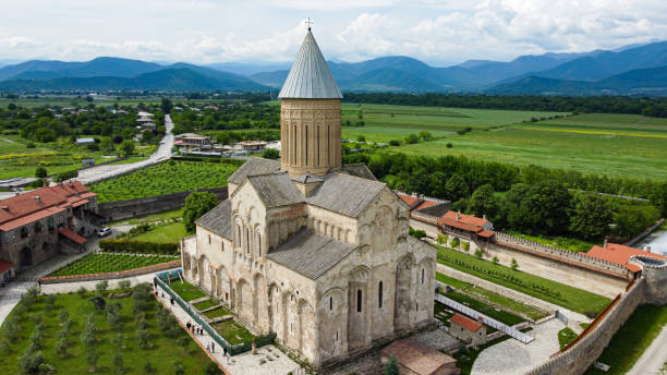 istock Georgian Church, Badagoni, winery 1496324741