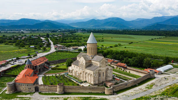 istock Georgian Church, Badagoni, winery 1496324746