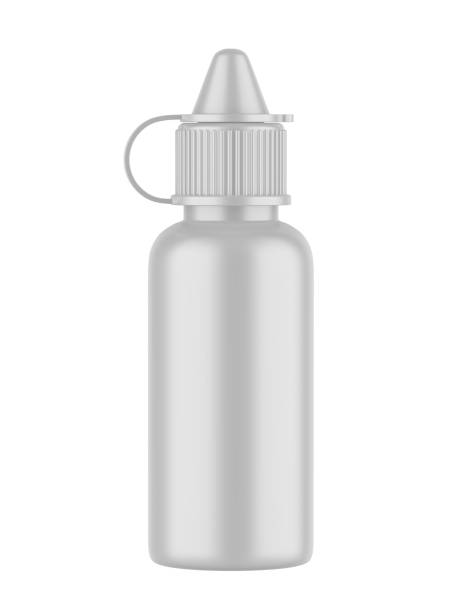 istock Eye drops or nasal spray closed bottle. 1496324873