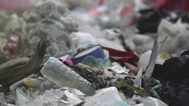 Massive piles of trash filled with plastic bags are being thrown away more and more every day