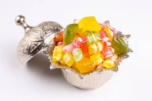istock Traditional Turkish Ramadan Sweet Sugar Candy - Akide Sekeri 1496342176