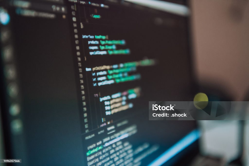 Closeup Photo Of Programming Language Code Stock Photo - Download Image ...