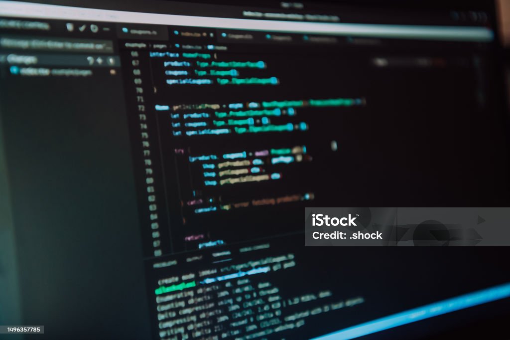 Closeup Photo Of Programming Language Code Stock Photo - Download Image ...