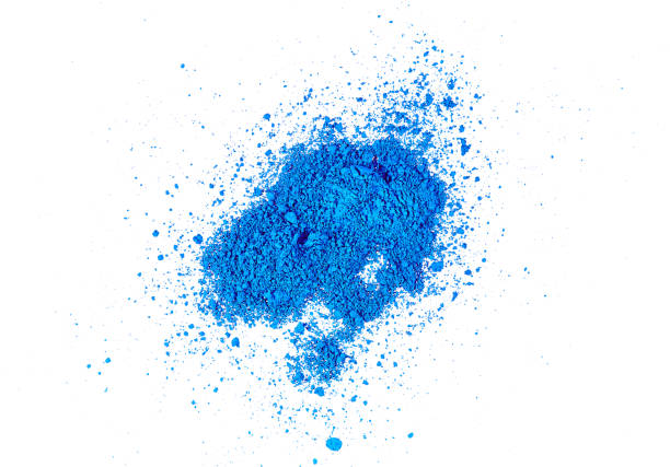 istock blue pigment powder isolated on white 1496373199