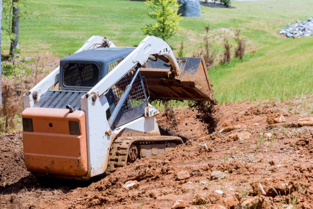 istock A tractor will be used within designated territory to facilitate construction improvement work. 1496375729