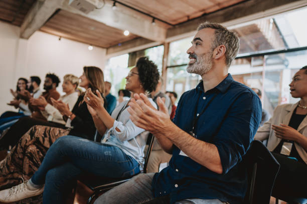 istock Group of people applauding 1496377583